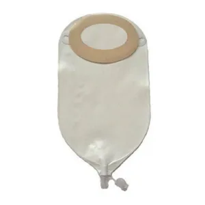 Special Nu-Flex Brief Oval Adult Post-Op Drainable Pouch 1" x 1-3/4" with Barrier Deep Convex, Roll-Up