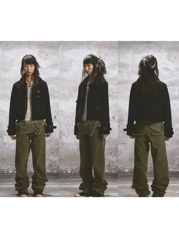 Standing Collar Lapel Thickened Jacket【s0000005765】