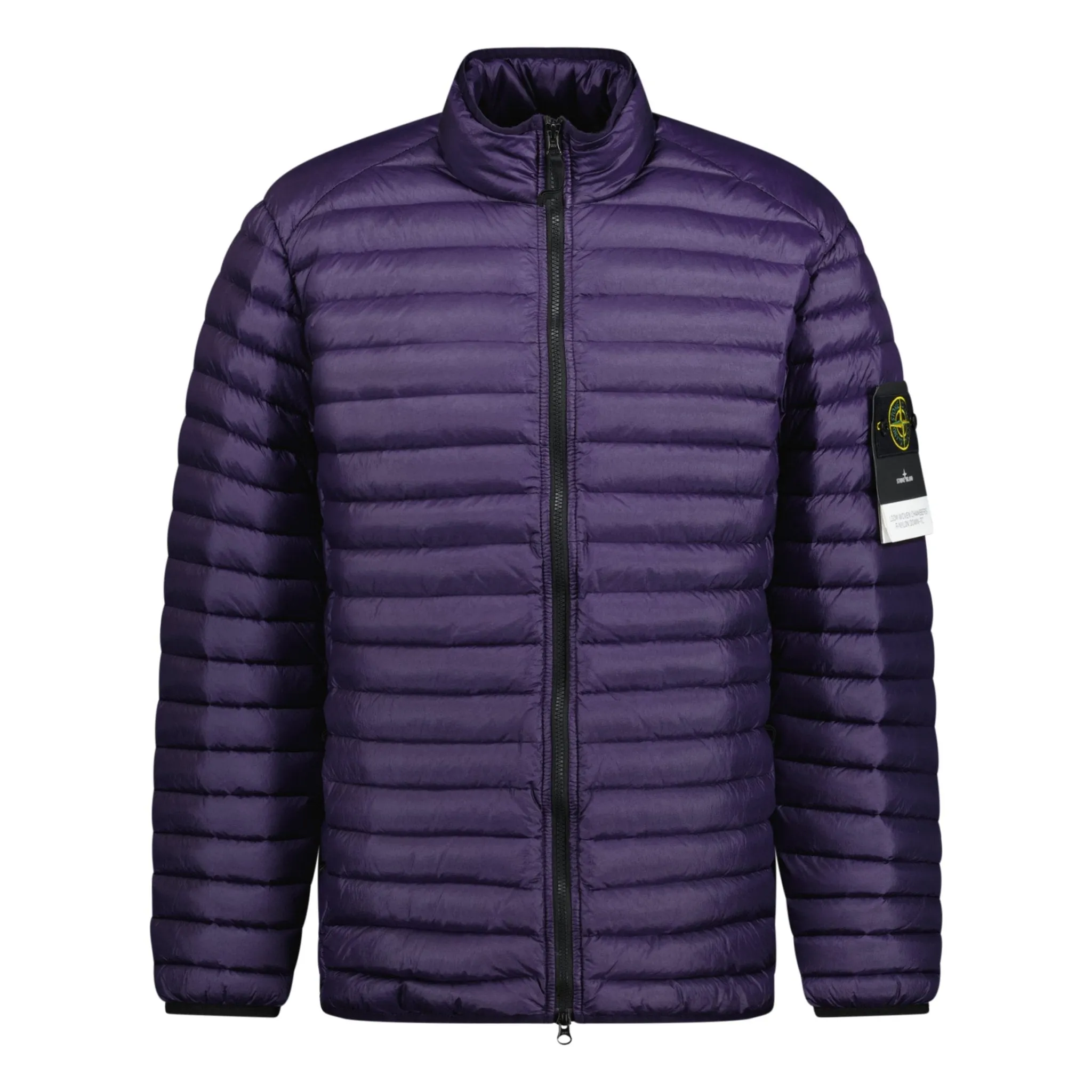 Stone Island Loom Woven Down Jacket Purple