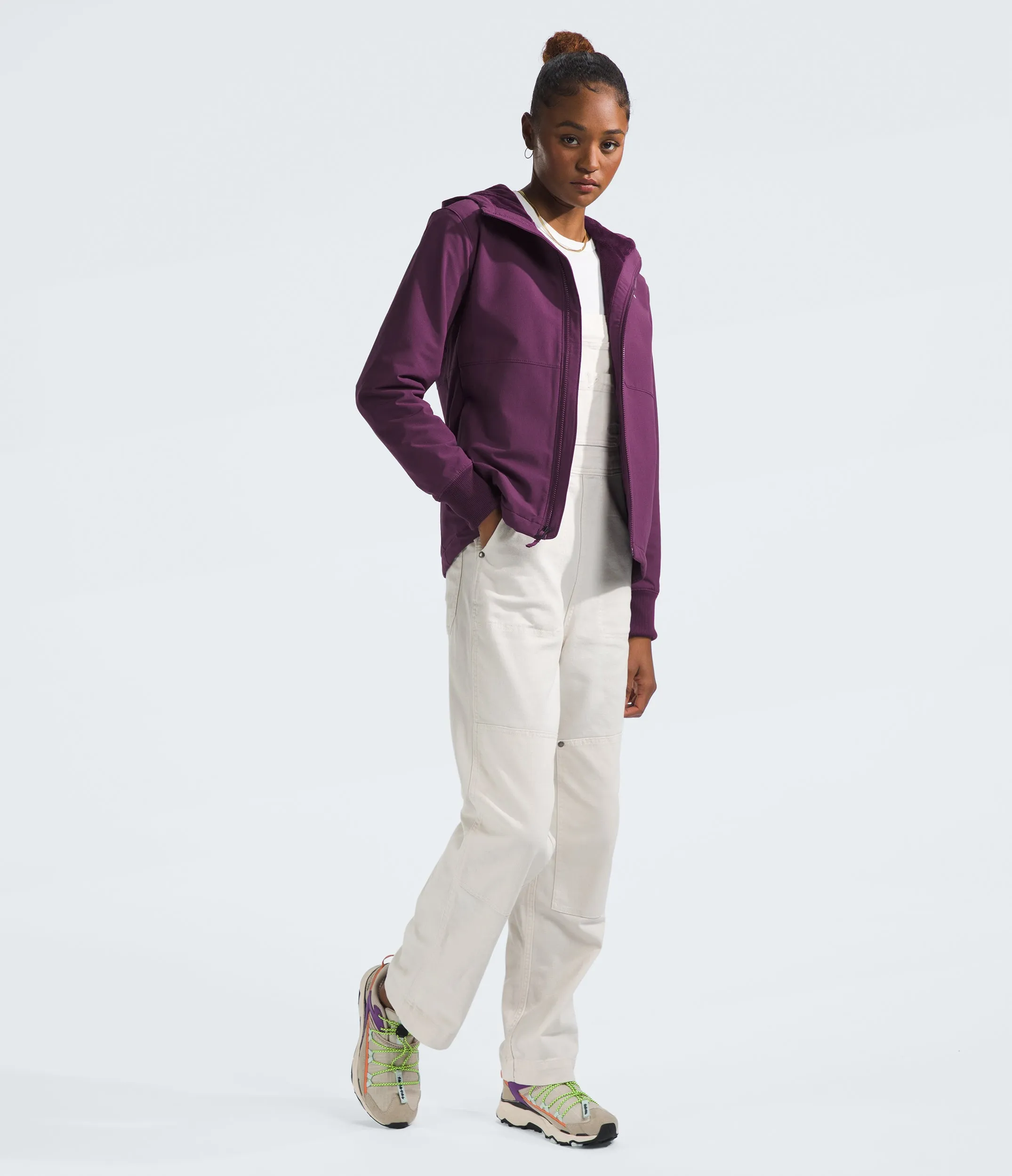 The North Face Wmns Shelbe Raschel Hoody Boysenberry