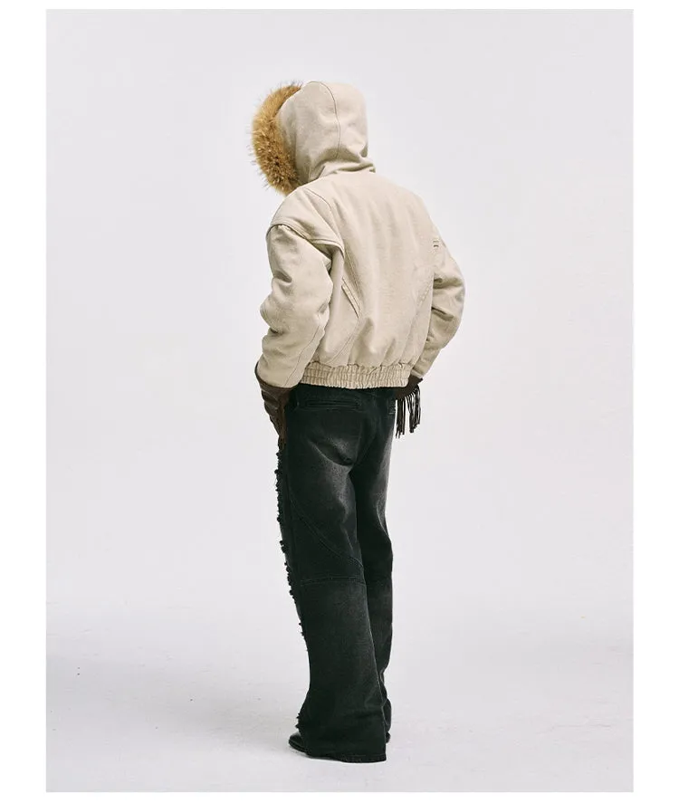 Velvet thickened jacket