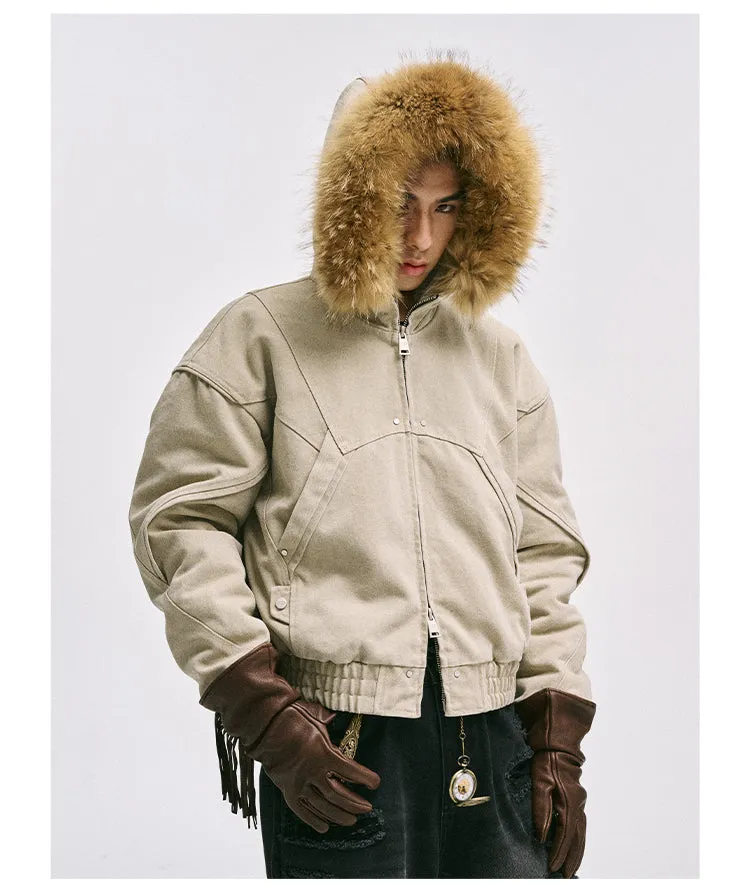 Velvet thickened jacket