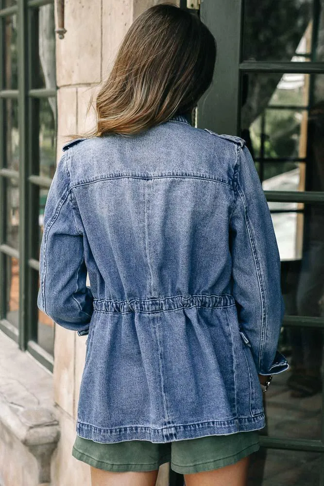 Vero Moda Cargo Denim Jacket