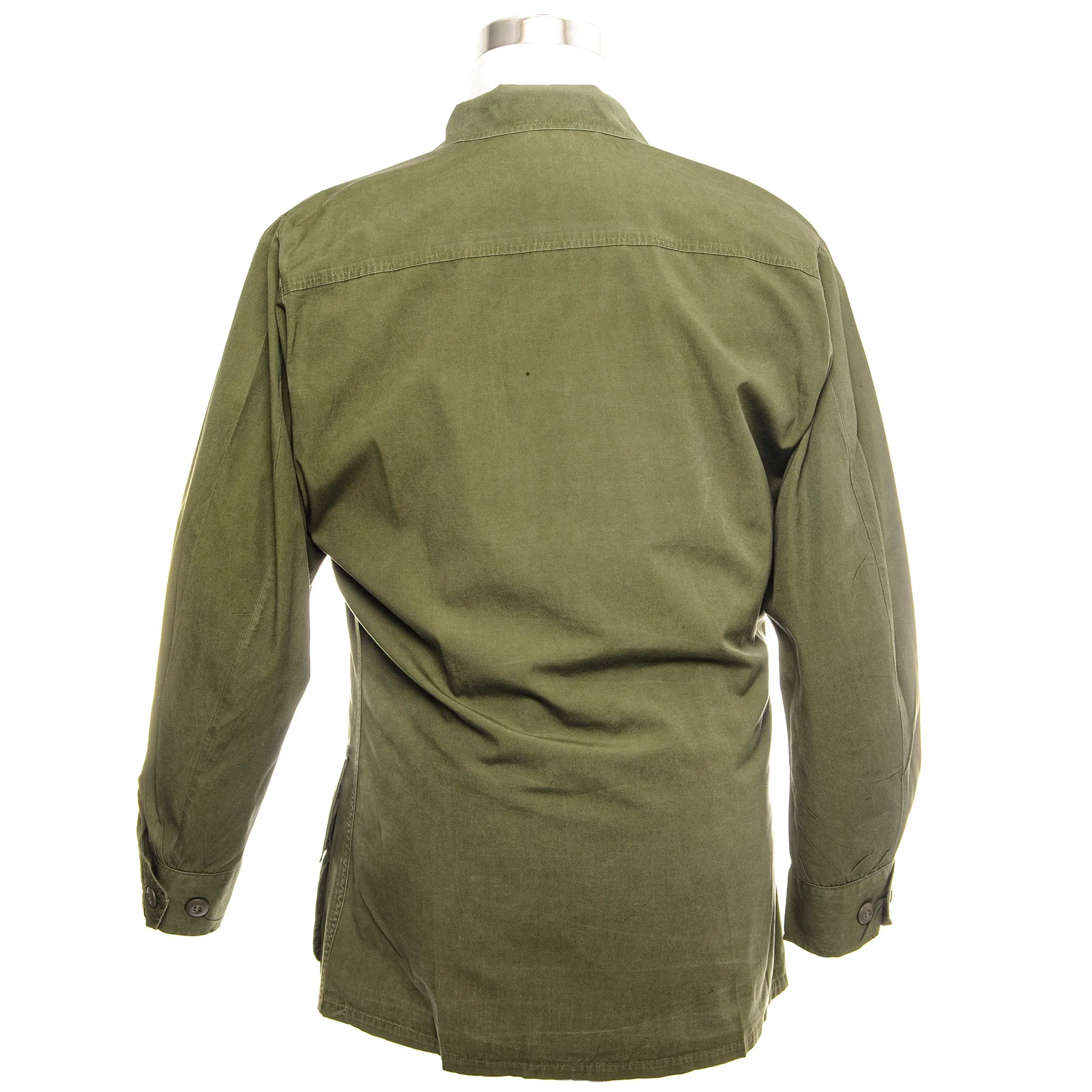 VINTAGE US ARMY TROPICAL COMBAT JACKET 3RD PATTERN 1960s VIETNAM WAR SMALL REGULAR