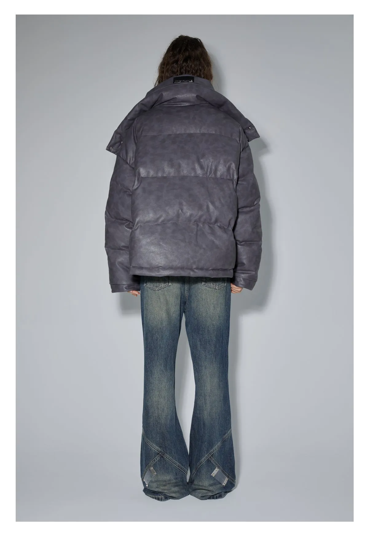White Duck Down Wall Down Jacket