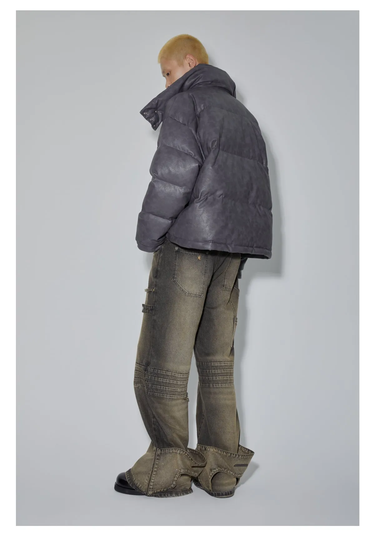 White Duck Down Wall Down Jacket
