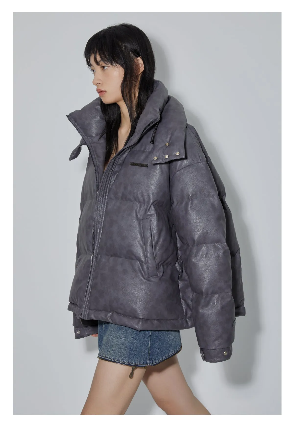 White Duck Down Wall Down Jacket