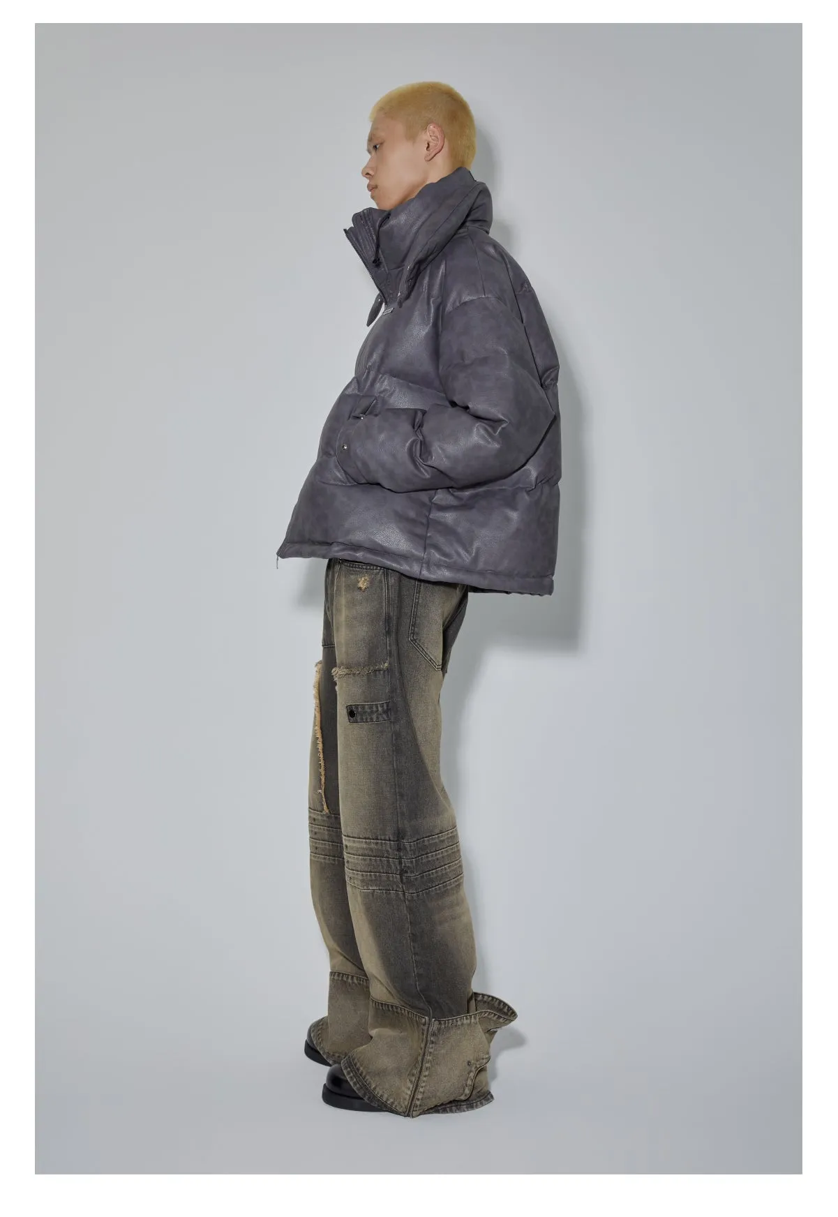 White Duck Down Wall Down Jacket