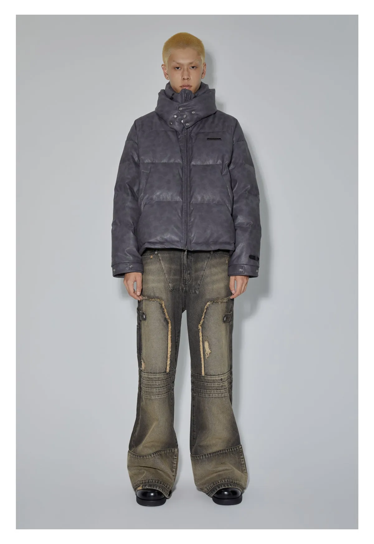 White Duck Down Wall Down Jacket
