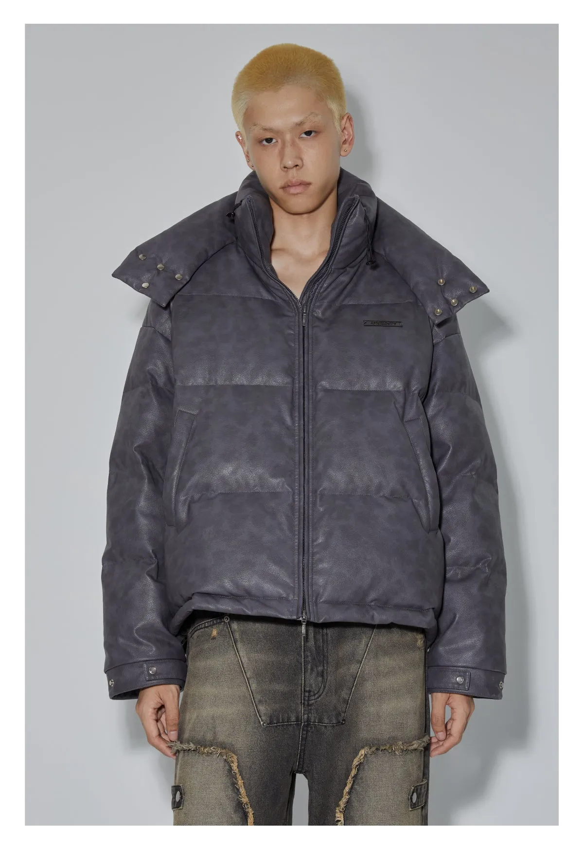 White Duck Down Wall Down Jacket