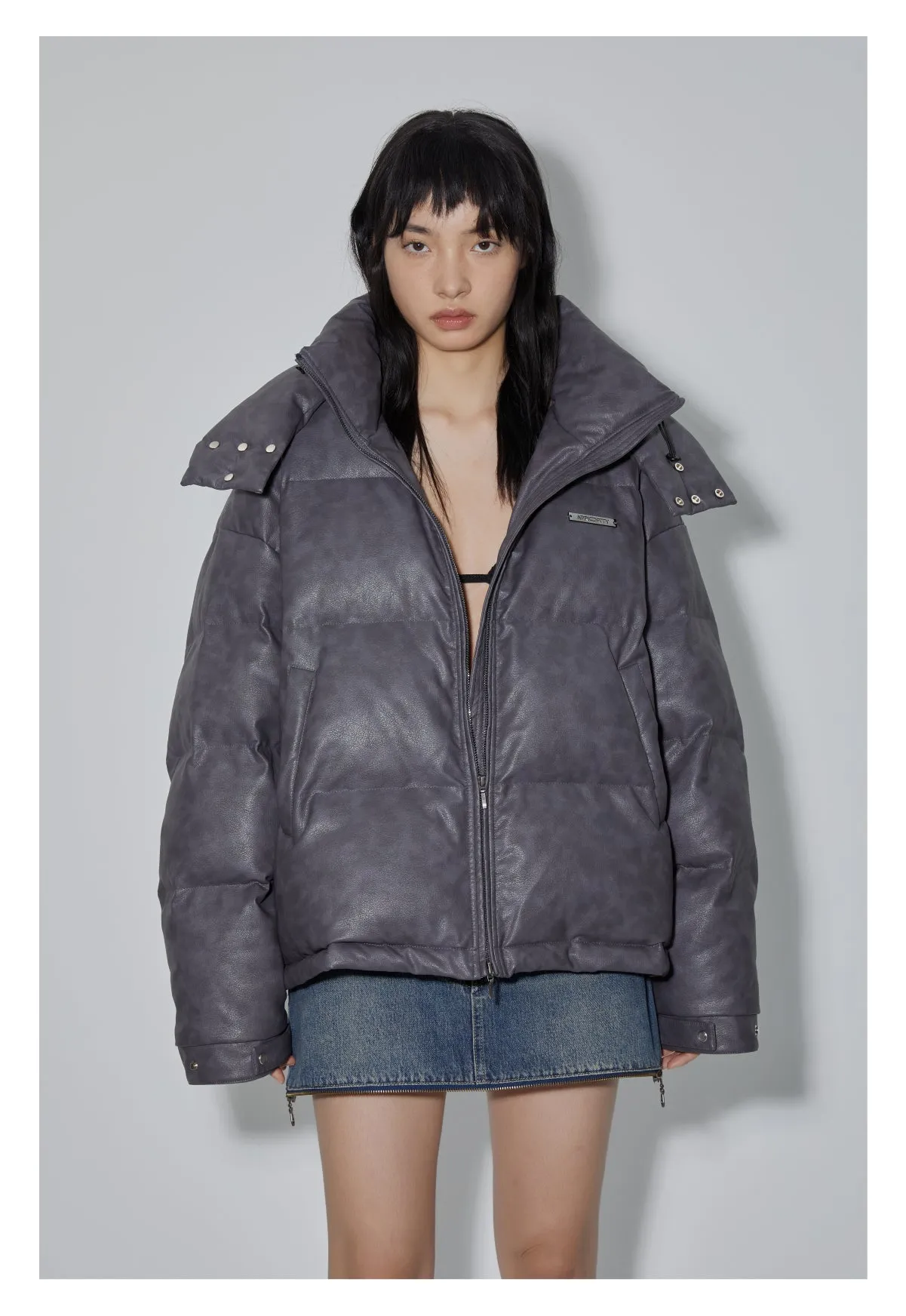 White Duck Down Wall Down Jacket