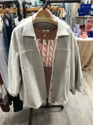 Wind Down Button Jacket
