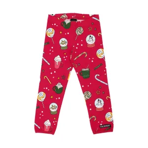 Winter Magic Leggings - Rosehip