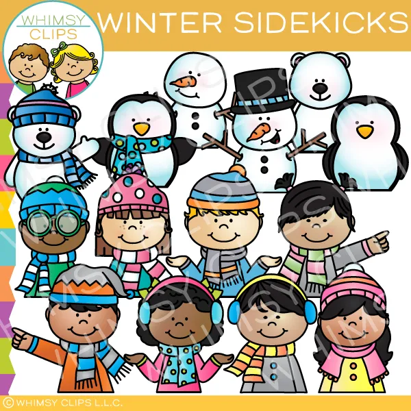 Winter Sidekicks Clip Art