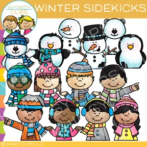 Winter Sidekicks Clip Art