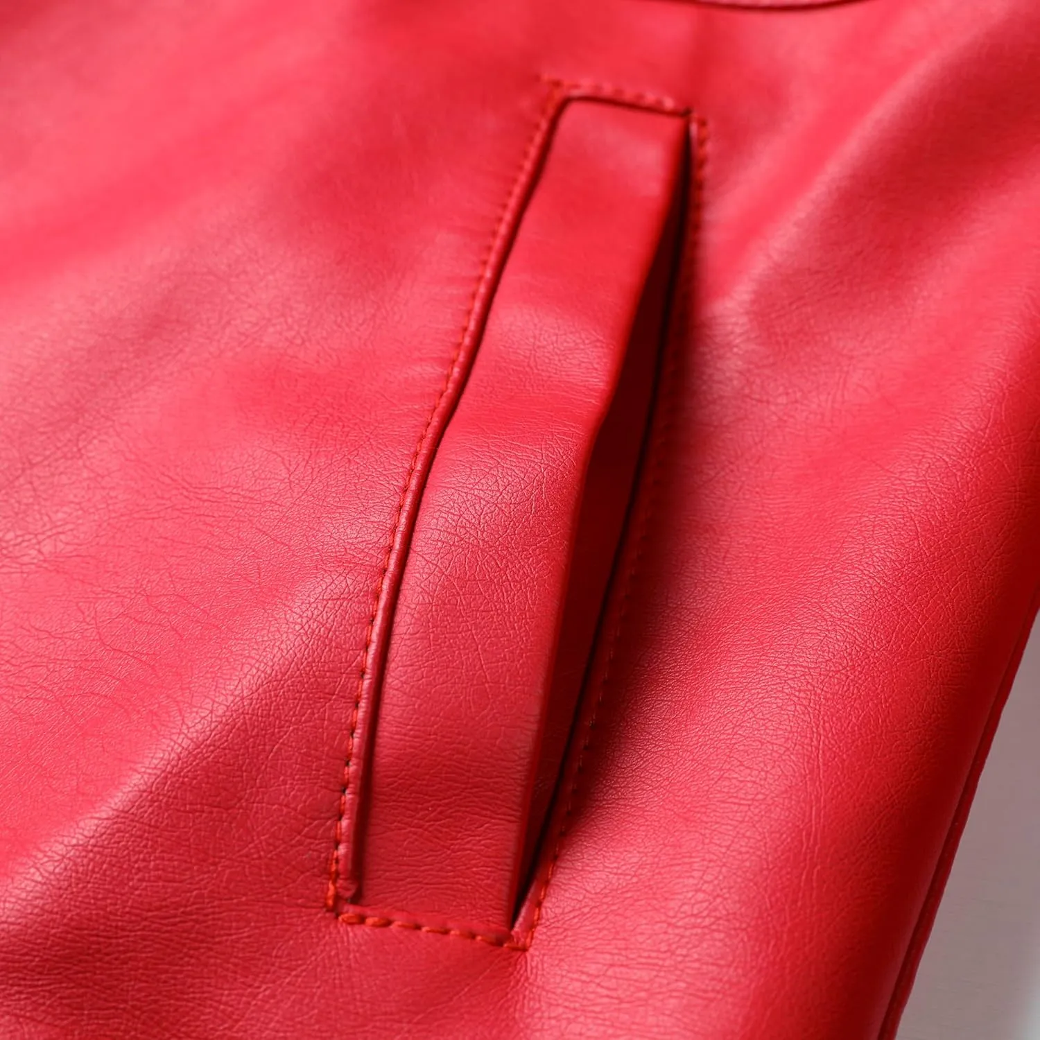 Women's Faux Leather Jacket Motorcycle Hooded Jacket Outdoor Sports Detachable Hooded Pu Leather Jacket Coat