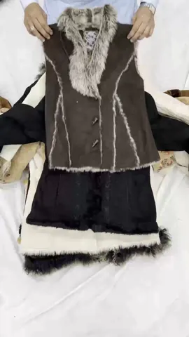 Y2K vintage afghan Fur shearling coats