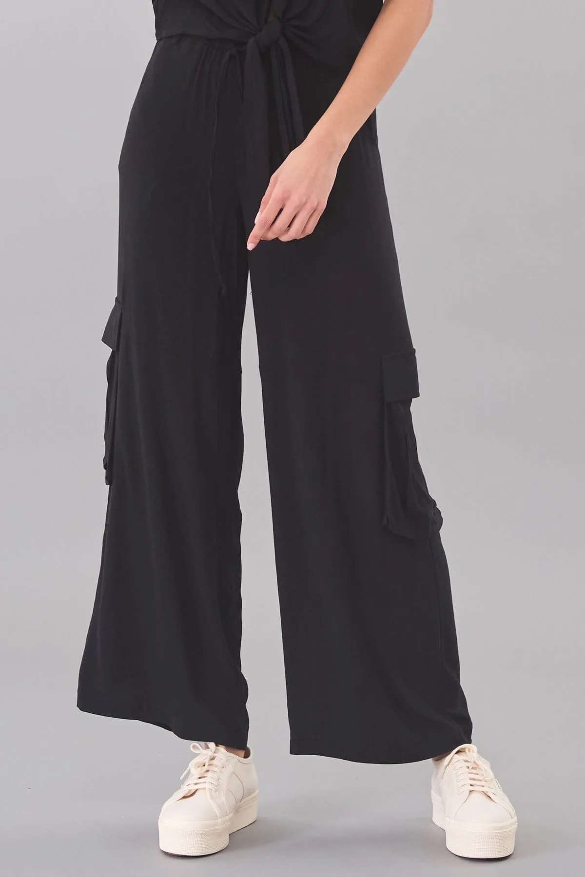 Yummy Crepe Cargo Pant